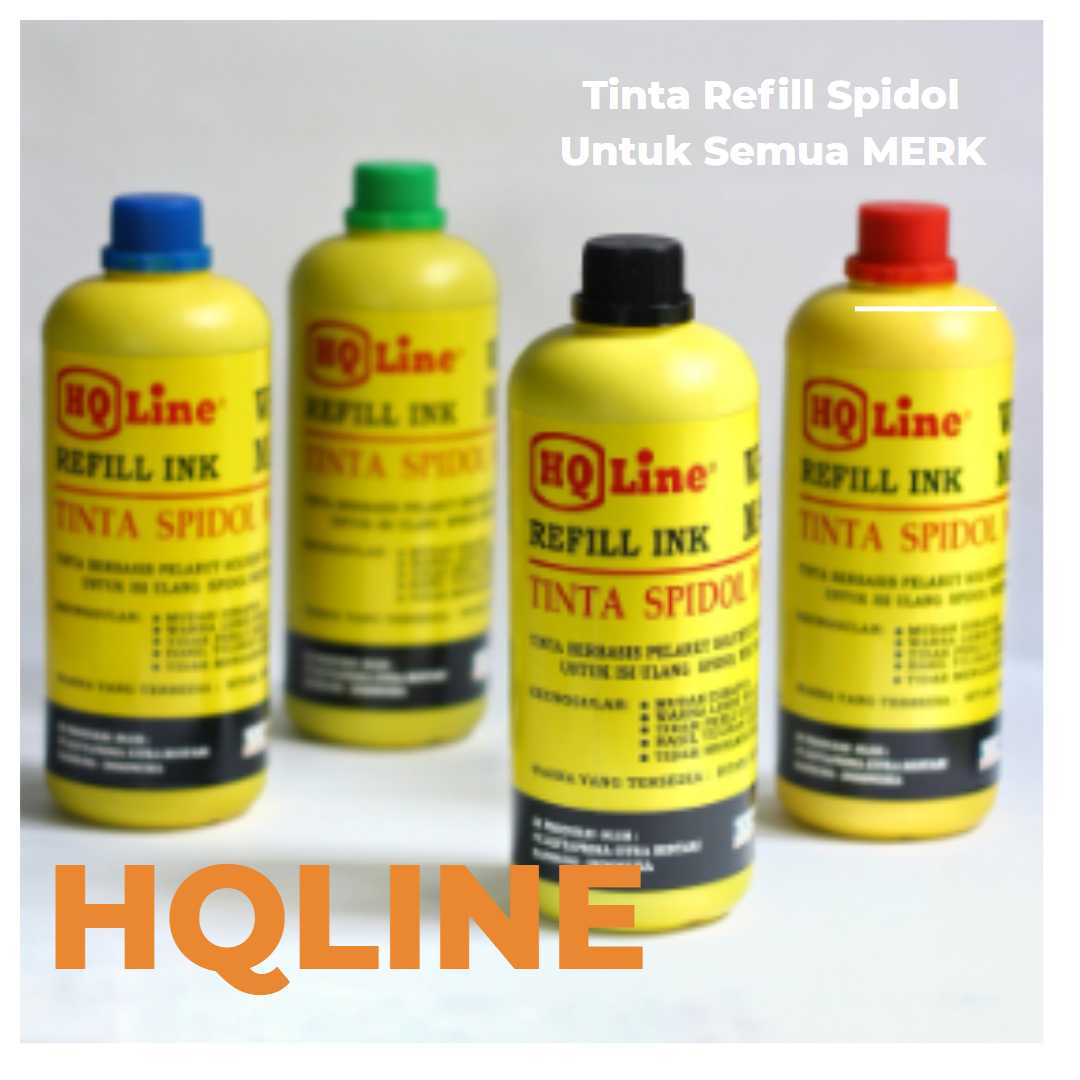 Spidol dan Tinta Refill Spidol HQLINE